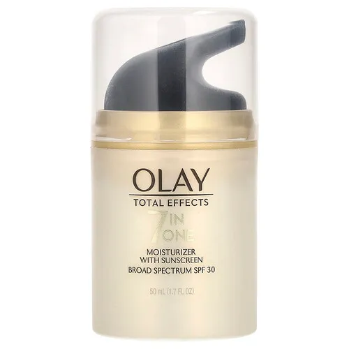 Olay, Total Effects, Humectante 7 en 1 con protector solar, FPS 30, 50 ml (1,7 oz. líq.)