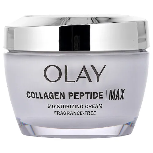 Olay, Collagen Peptide Max, Crema humectante, Sin fragancia, 48 g (1,7 oz)