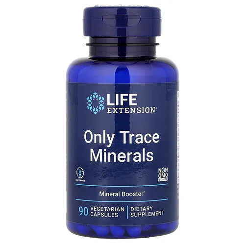 Life Extension, Solo oligoelementos, 90 cápsulas vegetales