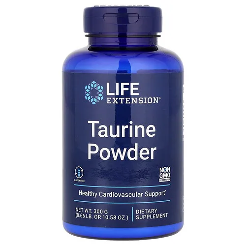 Life Extension, Taurina en polvo, 300 g (10,58 oz)