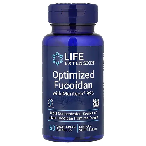 Life Extension, Fucoidan optimizado con Maritech® 926, 60 cápsulas vegetales