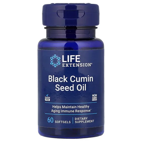 Life Extension, Aceite de semilla de comino negro, 60 cápsulas blandas (500 mg por cápsula blanda)