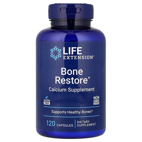 Life Extension, Restaurador óseo, 120 cápsulas