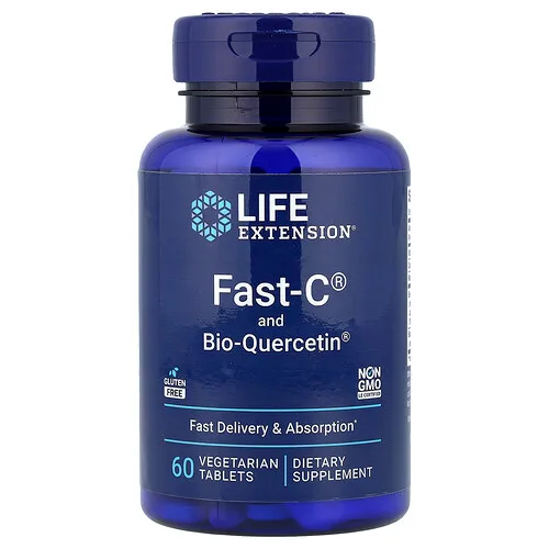Life Extension, Fitosoma de vitamina C y bioquercetina, 60 comprimidos vegetales