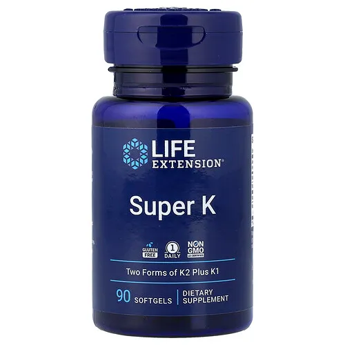 Life Extension, Super K, 90 cápsulas blandas
