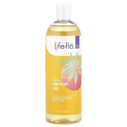 Life-flo, Puro Aceite de Albaricoque, Cuidado de la Piel, 16 fl oz (473 ml)