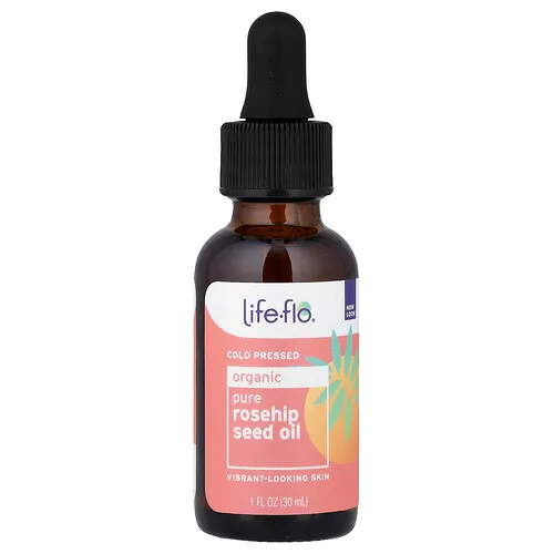 Life-flo, Aceite de semilla de rosa mosqueta puro, Cuidado de la piel, 30 ml (1 oz. líq.)