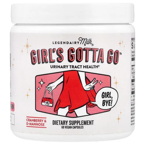 Legendairy Milk, Girl's Gotta Go™, Salud de las vías urinarias, 60 cápsulas veganas