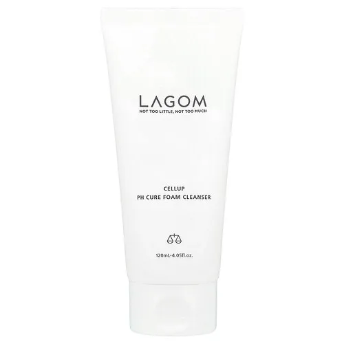 LAGOM, Espuma de limpieza con pH Cure de Cellup, 120 ml (4,05 oz. líq.)