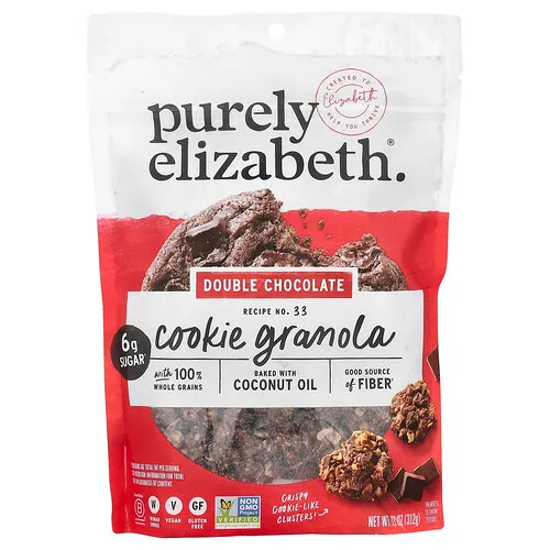 Purely Elizabeth, Granola con galletas, Doble chocolate, 312 g (11 oz)