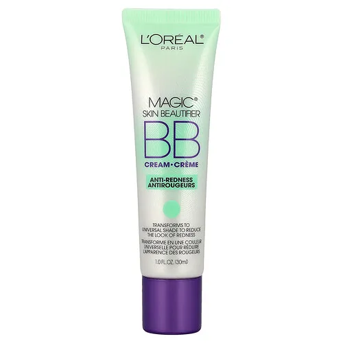 L'Oréal, Magic® Skin Beautifier, BB Cream, Crema BB para embellecer la piel, 820 Antienrojecimiento, 30 ml (1 oz. líq.)