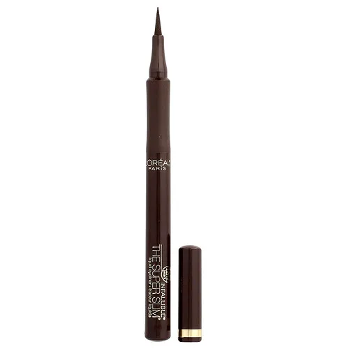 L'Oréal, Infallible®, Delineador de ojos líquido superdelgado, Marrón 401, 1 ml (0,034 oz. líq.)