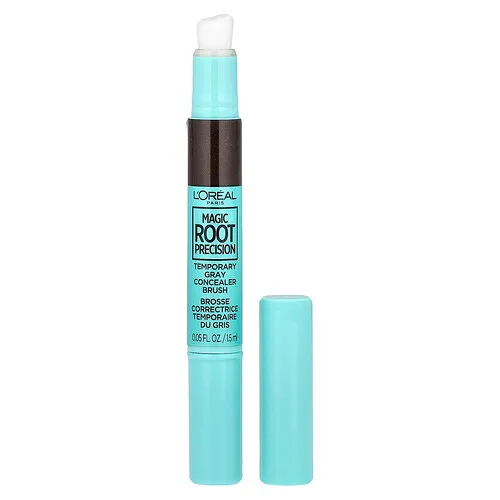 L'Oréal, Magic Root Precision, Cobertura temporal de canas, 4 Dark Brown (castaño oscuro), 1.5 ml