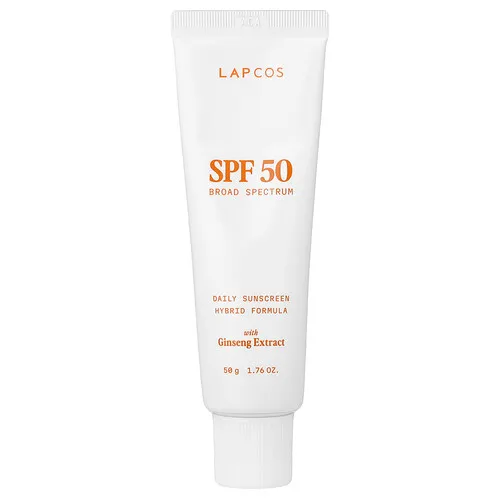 Lapcos, Protector solar diario con fórmula híbrida, FPS 50, 50 g (1,76 oz)