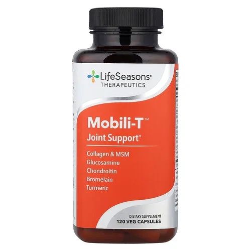 LifeSeasons, Therapeutics, Mobili-T®, Refuerzo para las articulaciones, 120 cápsulas vegetales