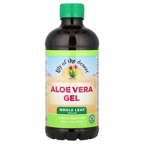 Lily of the Desert, Gel de aloe vera, Hoja entera filtrada, 946 ml (32 oz. Líq.)