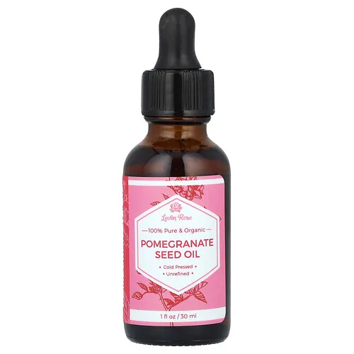 Leven Rose, Aceite de semilla de granada 100% puro y orgánico, 30 ml (1 oz. Líq.)