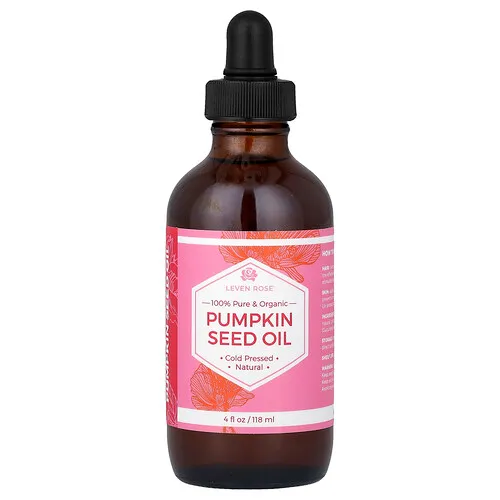Leven Rose, Aceite de semilla de calabaza 100 % puro y orgánico, 118 ml (4 oz. líq.)
