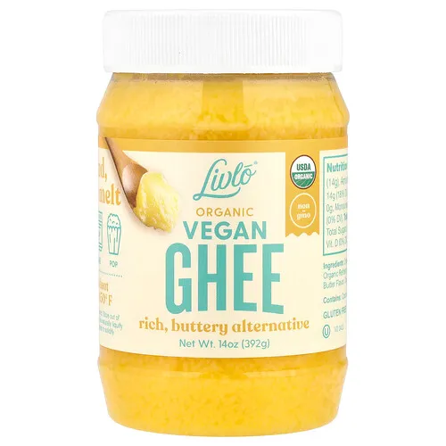 Livlo, Ghee vegano orgánico, 392 g (14 oz)
