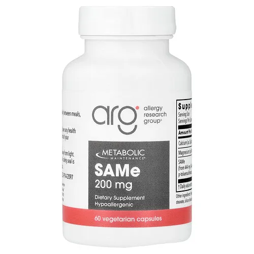 Metabolic Maintenance, SAMe, 60 cápsulas vegetales