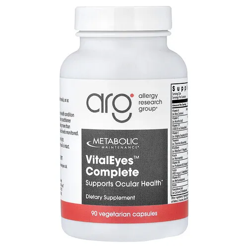 Metabolic Maintenance, VitalEyes™ Complete, 90 cápsulas vegetales