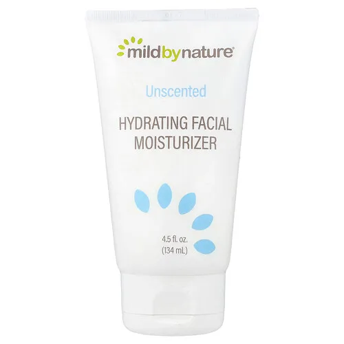 Mild By Nature, Humectante facial hidratante, Sin fragancia, 134 ml (4,5 oz. líq.)