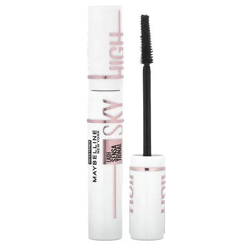 Maybelline, Lash Sensational, Prebase con color Sky High, 810 Soft Black, 7,7 ml (0,26 oz. líq.)