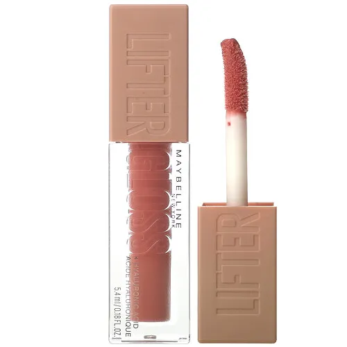 Maybelline, Lifter Gloss con ácido hialurónico, 006 Reef, 5,4 ml (0,18 oz. Líq.)