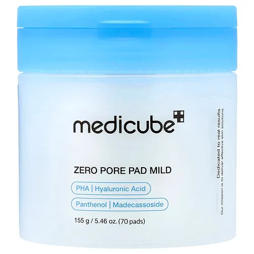 Medicube, Almohadillas suaves para reducir los poros, 70 almohadillas
