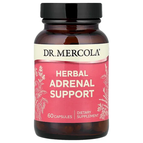 Dr. Mercola, Refuerzo suprarrenal a base de hierbas`` 60 cápsulas