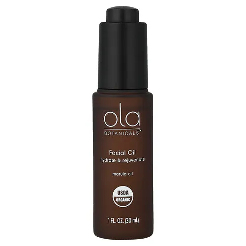 Dr. Mercola, Ola Botanicals™, Aceite facial, Aceite de marula, 30 ml (1 oz. líq.)