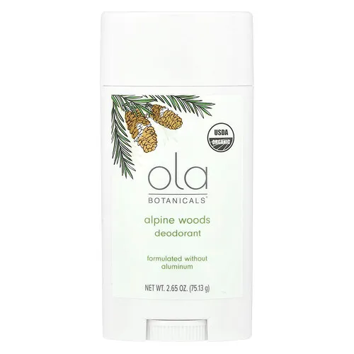 Dr. Mercola, Desodorante Ola Botanicals®, Alpine Woods, 75,13 g (2,65 oz)