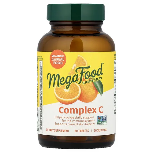 MegaFood, Complex C, 30 comprimidos