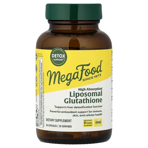 MegaFood, Glutatión liposomal`` 60 cápsulas