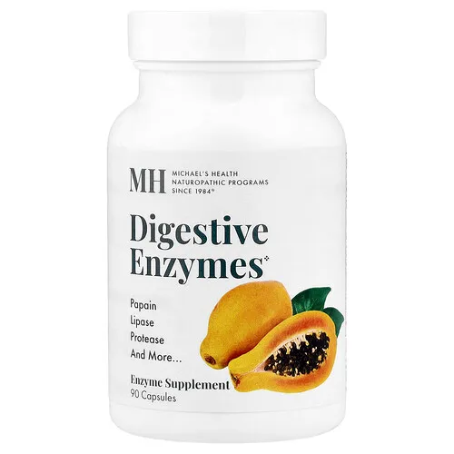Michael's Health, Enzimas digestivas, 90 cápsulas