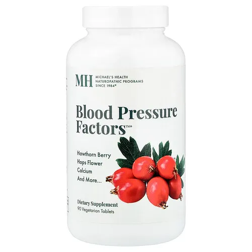 Michael's Health, Blood Pressure Factors™, 90 comprimidos vegetales