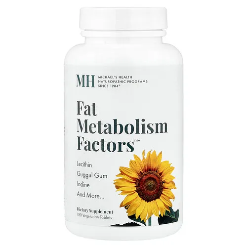 Michael's Health, Fat Metabolism Factors™, 180 comprimidos vegetales