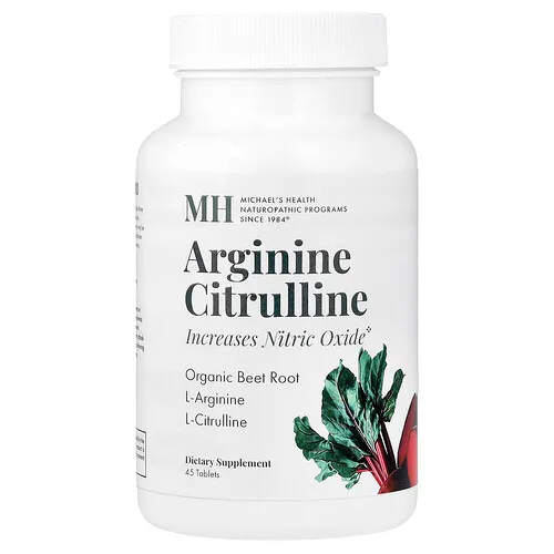 Michael's Health, Arginina y citrulina`` 45 comprimidos