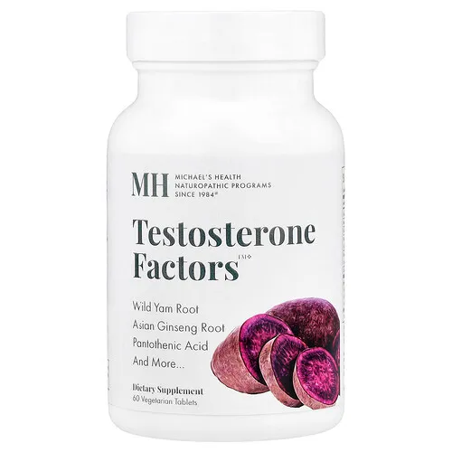Michael's Health, Testosterone Factors™, 60 comprimidos vegetales