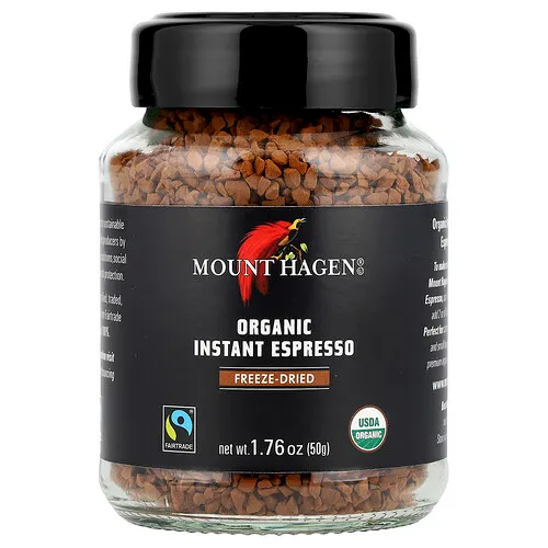Mount Hagen, Expreso instantáneo orgánico, 50 g (1,76 oz)