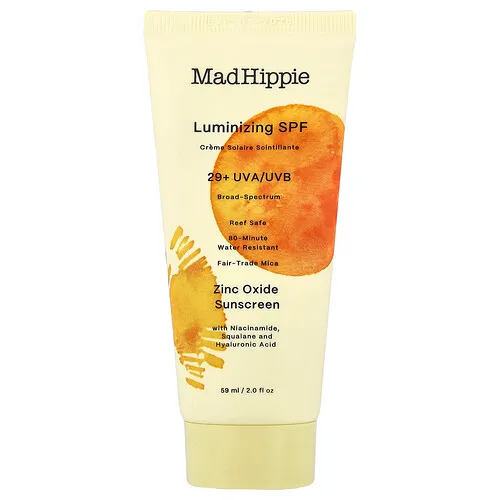 Mad Hippie, FPS iluminador, Protector solar con óxido de zinc, 59 ml (2 oz. líq.)
