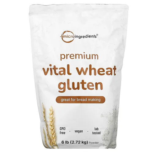 Micro Ingredients, Gluten de trigo vital prémium en polvo, 2,72 kg (6 lb)