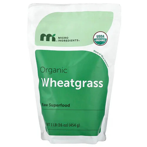 Micro Ingredients, Hierba de trigo orgánico en polvo, 454 g (16 oz)