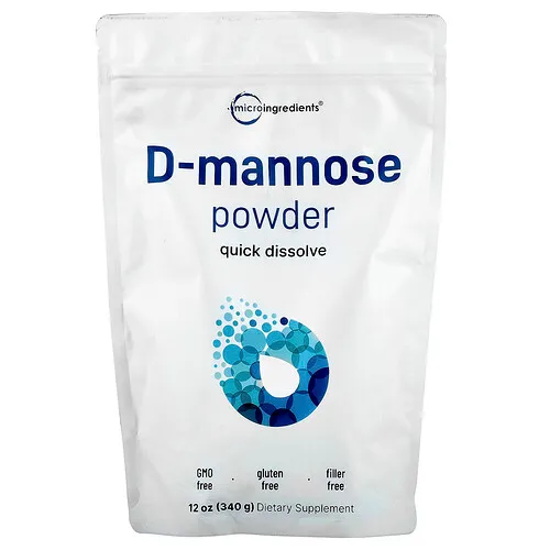 Micro Ingredients, D-manosa en polvo, 340 g (12 oz)