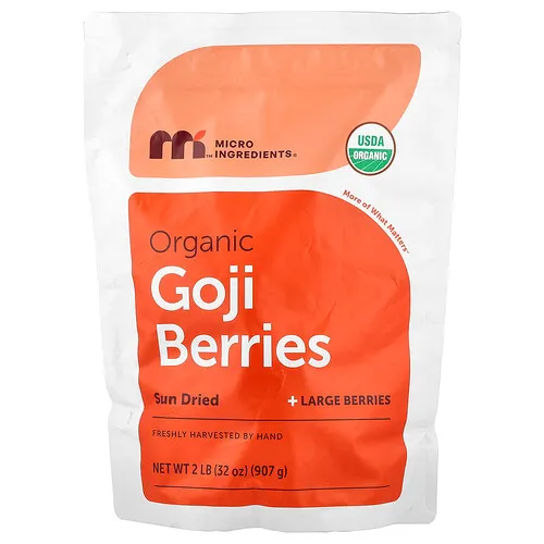 Micro Ingredients, Bayas de goji orgánicas, 907 g (32 oz)