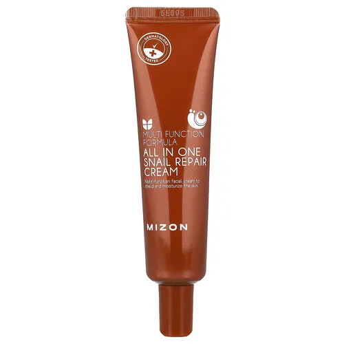 Mizon, Crema reparadora todo en uno con baba de caracol, 35 ml (1,18 oz. líq.)