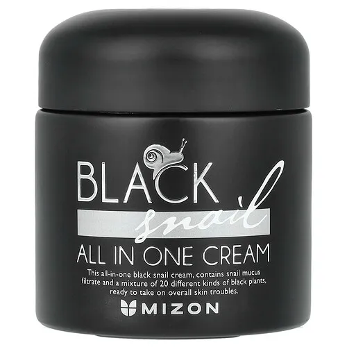 Mizon, Crema todo en uno con baba de caracol negro, 75 ml (2,53 oz. líq.)