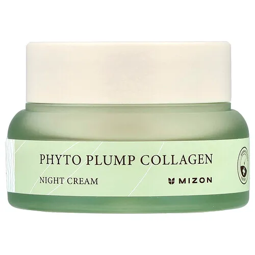 Mizon, Colágeno Phyto Plump, Crema de noche, 50 ml (1,69 oz. Líq.)