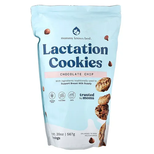 Mommy Knows Best, Galletas de lactancia, Chips de chocolate, 567 g (20 oz)