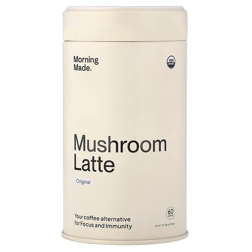 Morning Made, Latte de hongos, Original, 300 g (10,58 oz)
